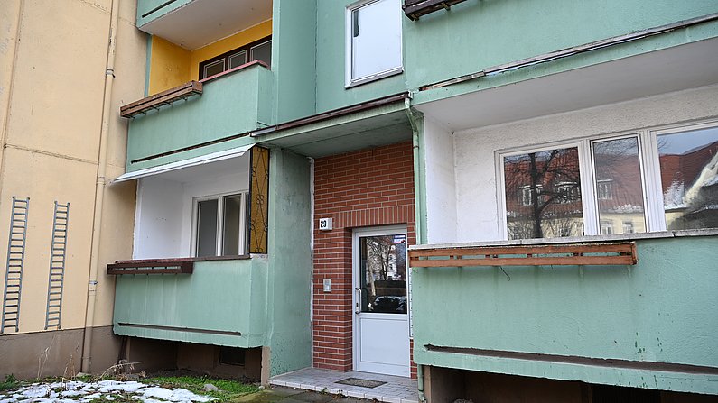 So sieht der Block An der Weiße 29 heute aus.